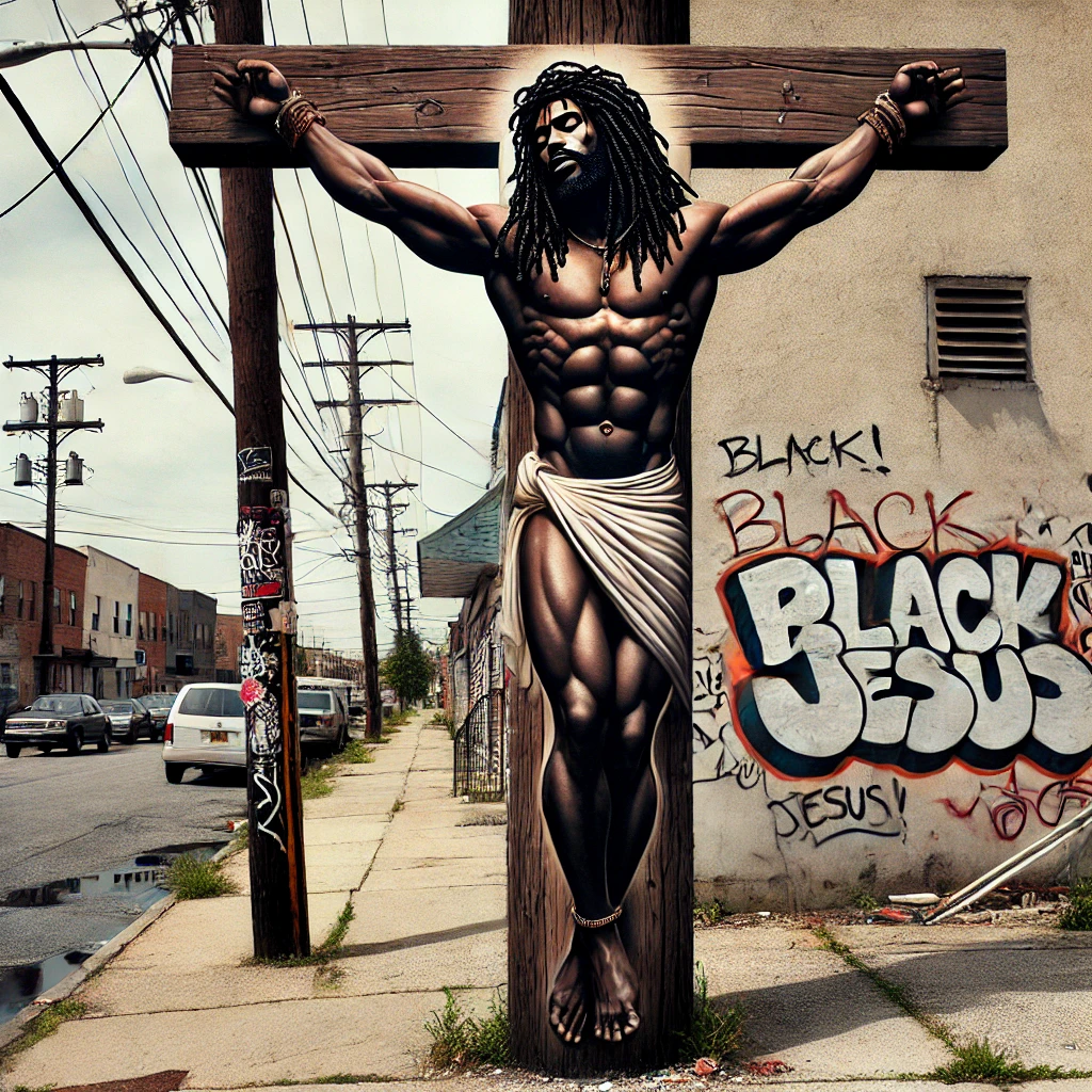 Black Jesus on a Cross